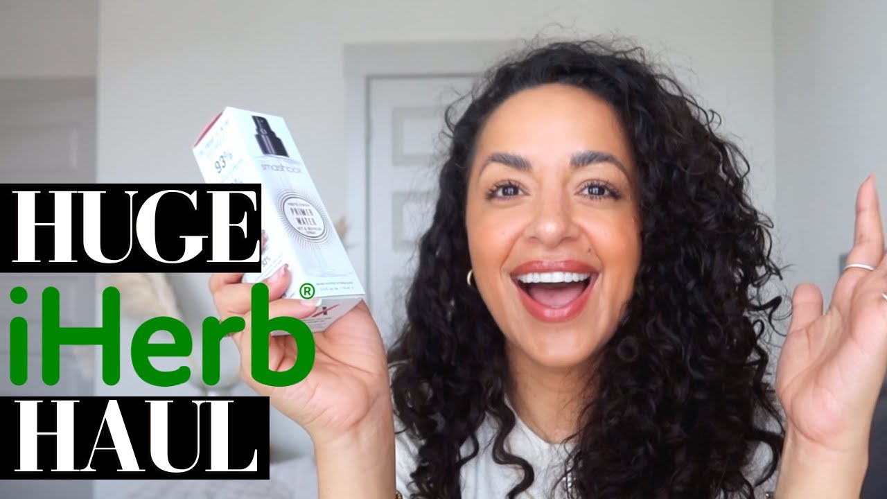 HUGE AFFORABLE MAKE-UP AND WELLNESS HAUL || iHerb Unboxing