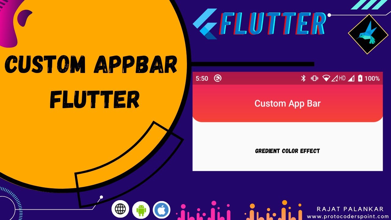 Flutter Custom AppBar Tutorial - Tập hợp những hướng dẫn tuyệt vời về cách tùy chỉnh AppBar trong ứng dụng Flutter của bạn. Khám phá các bài học về màu sắc, định dạng và font chữ để tạo ra các AppBar tuyệt đẹp và độc đáo. Hãy xem hình ảnh để có thêm thông tin!