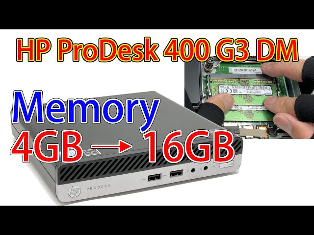 HP ProDesk 400 G4 SFF M.2 SSD変換PCIeカード付