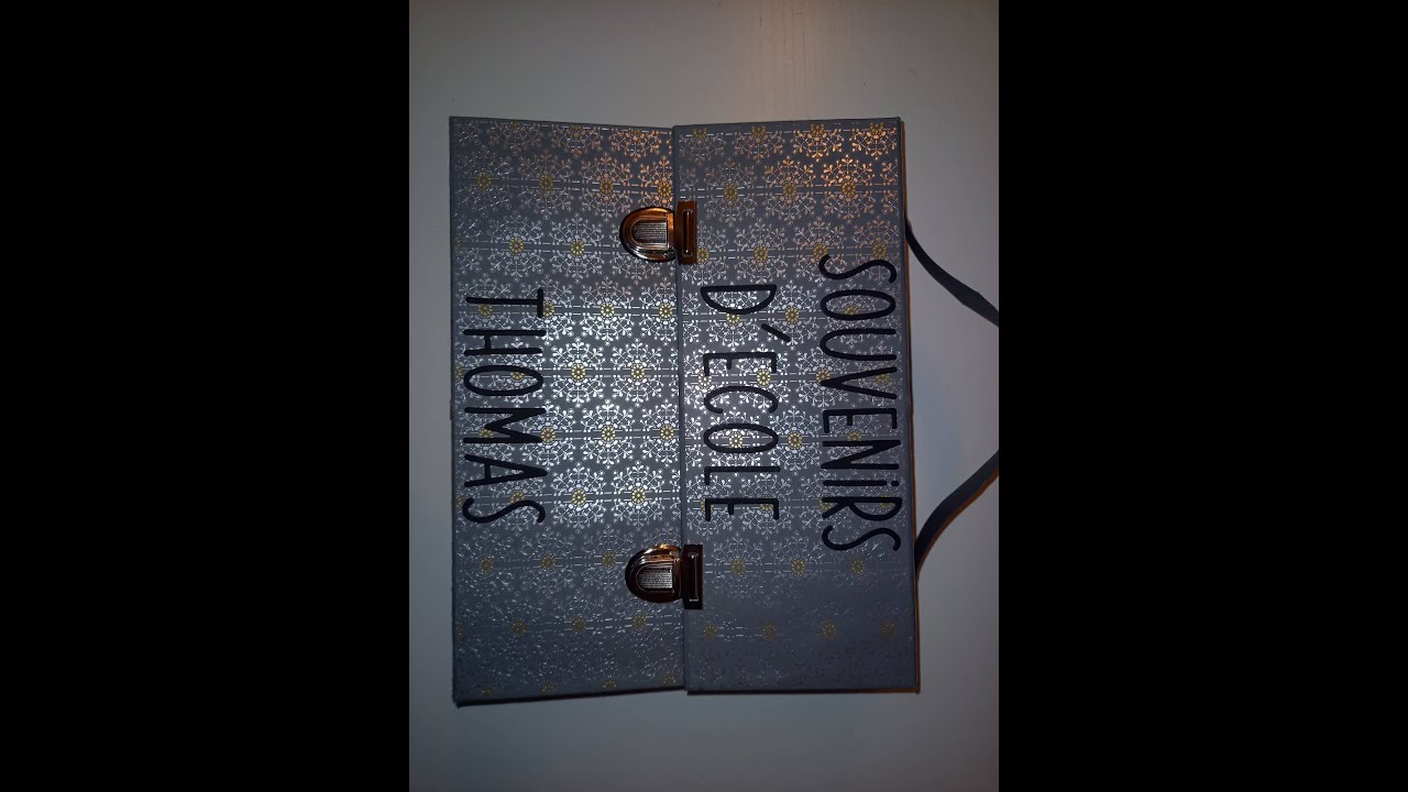 Album cartable pour photos de classe