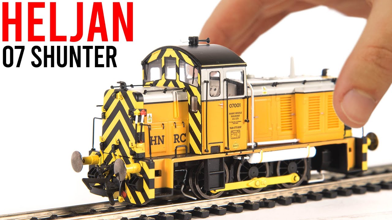 HELJAN 2912 CLASS 07 OOゲージ My Most Detailed Shunter | Heljan Class 07 | Unboxing