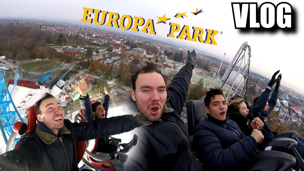 EUROPA PARK VLOG - TARON OF BLUE FIRE?!