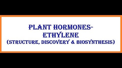 Plant hormones-Ethylene (Structure, Discovery & Biosynthesis)