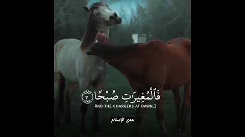 سورة العاديات...🤍🎧..بصوت القارئ#عبدالرحمن_مسعد