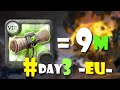 The third day in eu server  19x dungeon  9m profit  albion online