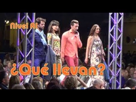 El desfile de ropa