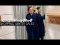 GOODBYES, FAMILY TIME & SHOPPING WINTER SALES | VLOG