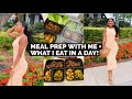 EASY MEAL PREP WITH ME! WHAT I EAT IN A DAY AS A BUSY MOM. ( SLIM THICK RECIPES)