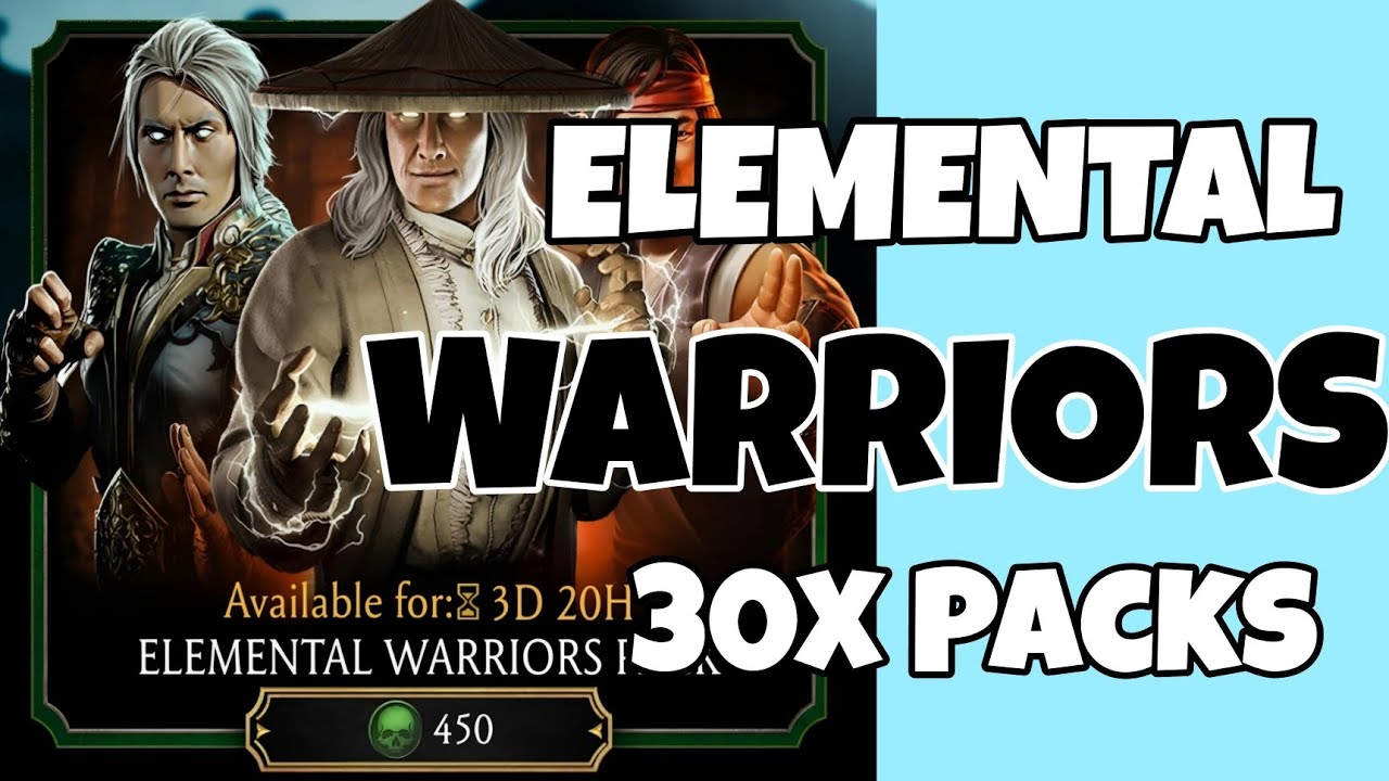 Mk Mobile Pack Opening | Elemental Warriors Pack | Worth 13.5k Souls