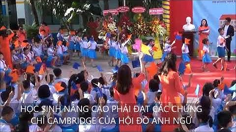 Lễ khai giảng Trưởng tiểu học Nhựt Tân