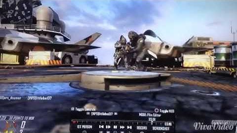 BO2 Ballistic Knife Trick shot!