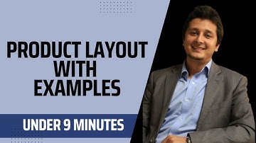 Product Layout | Examples | Advantages & Disadvantages | Urdu & Hindi