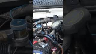 Ford E350 E250 van AC fill location and capacity #howto #diy #ac #shorts