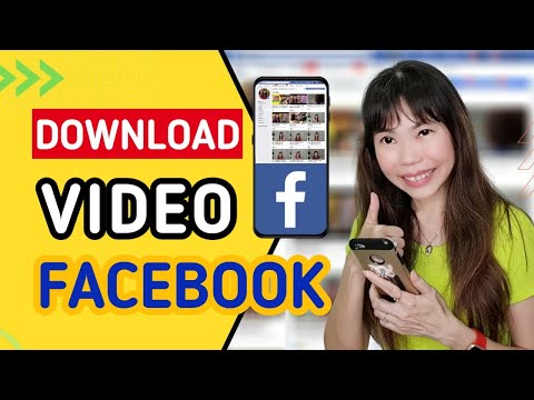 Cara Unduh Video FB Android | DOWNLOAD video di FACEBOOK tanpa aplikasi di HP