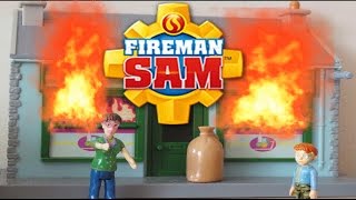 Fireman Sam And Elvis Save Mrs Prices Pontypandy Shop From Fire