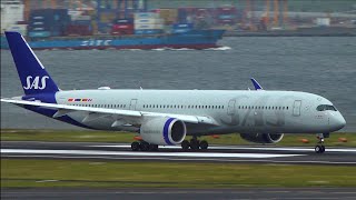 SAS Airbus A350-900 SE-RSD Takeoff from Haneda 16L | HND/RJTT | Scandinavian Airlines |