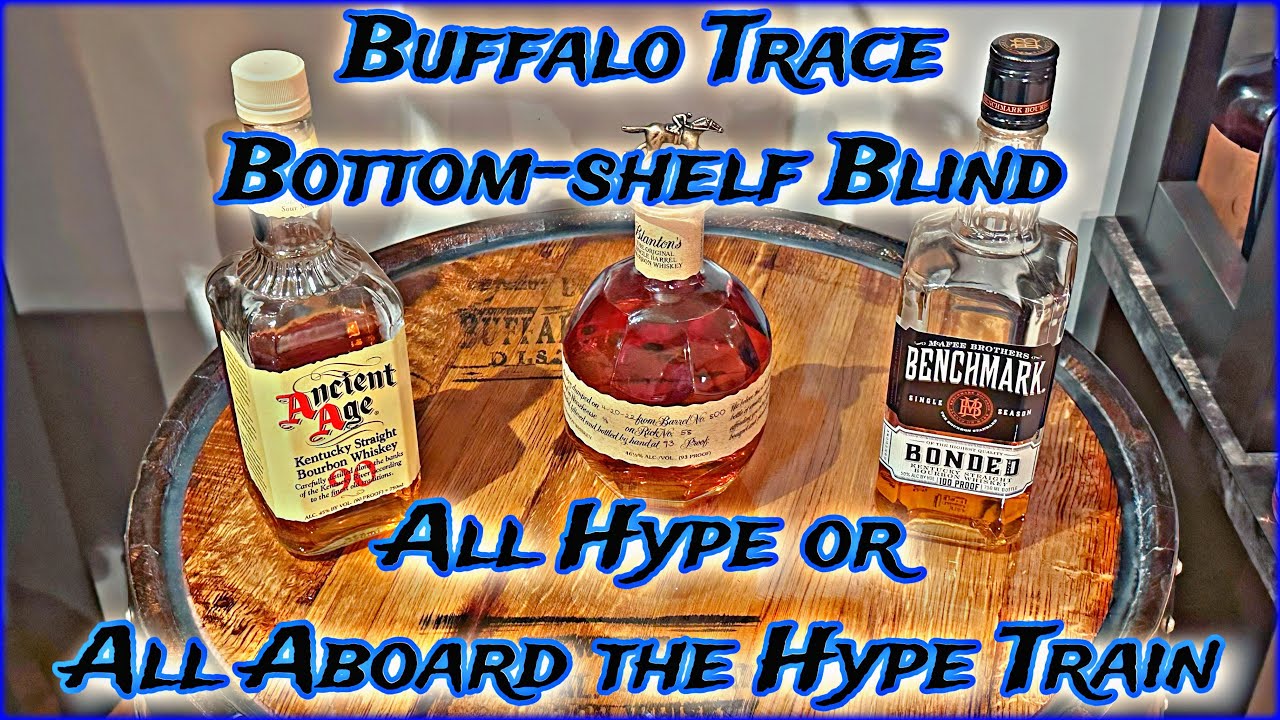 Blanton's vs. Ancient Age 90 vs. Benchmark Bonded: Buffalo Trace Bottom-Shelf Blind