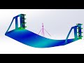 SOLIDWORKS Simulation Tutorial (CSWA-S exam preparation 1)