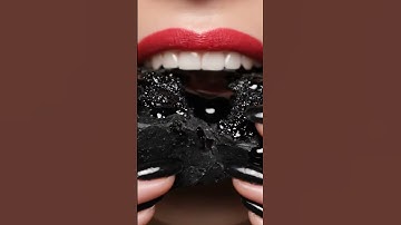 LAVA GLASS FOOD ASMR 🔥🍲 So Satisfying to Watch! #asmr  #eating  #mukbang  #relaxing