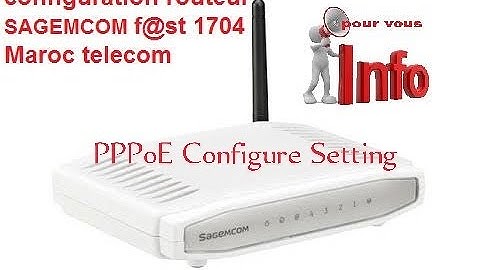 How to Configure Segemcom Router F@st : 1704 | WiFi And PPPoE Configuration