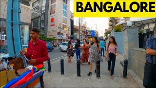 Silicon City of India  Bangalore | Immersive Evening Walking Tour in 4K