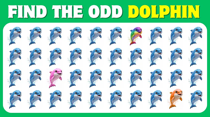 Find The Odd One Out - Marine Animals Edition🐬🦐🪼| Easy, Medium, Hard -30 Levels|Emoji Quiz Challenge