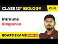 Class 12 Biology Chapter 8 | Immune Response - Human Health and Disease