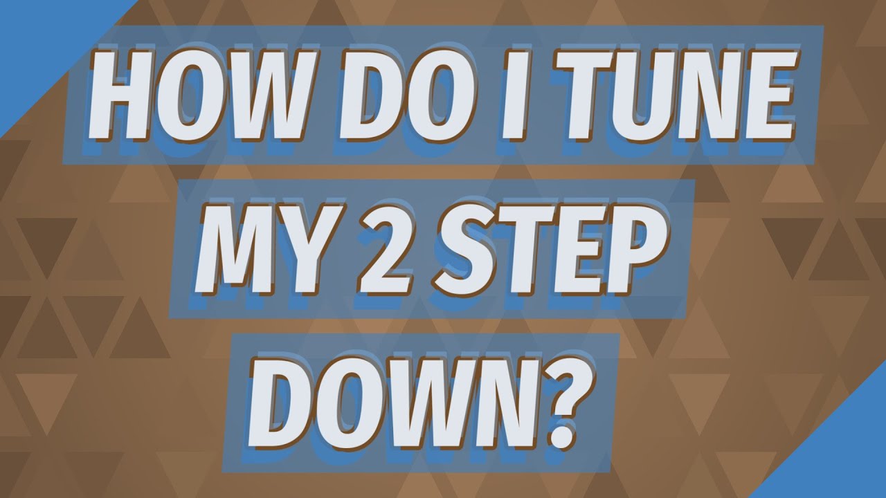1 1 2 step down tuning