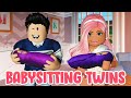 👶 BABYSITTING THE TWINS GONE WRONG 👶 | Bloxburg Roleplay | Roblox