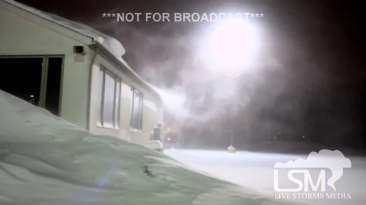 1-5-14 Findlay, Ohio Snow Storm *Aaron Rigsby HD*