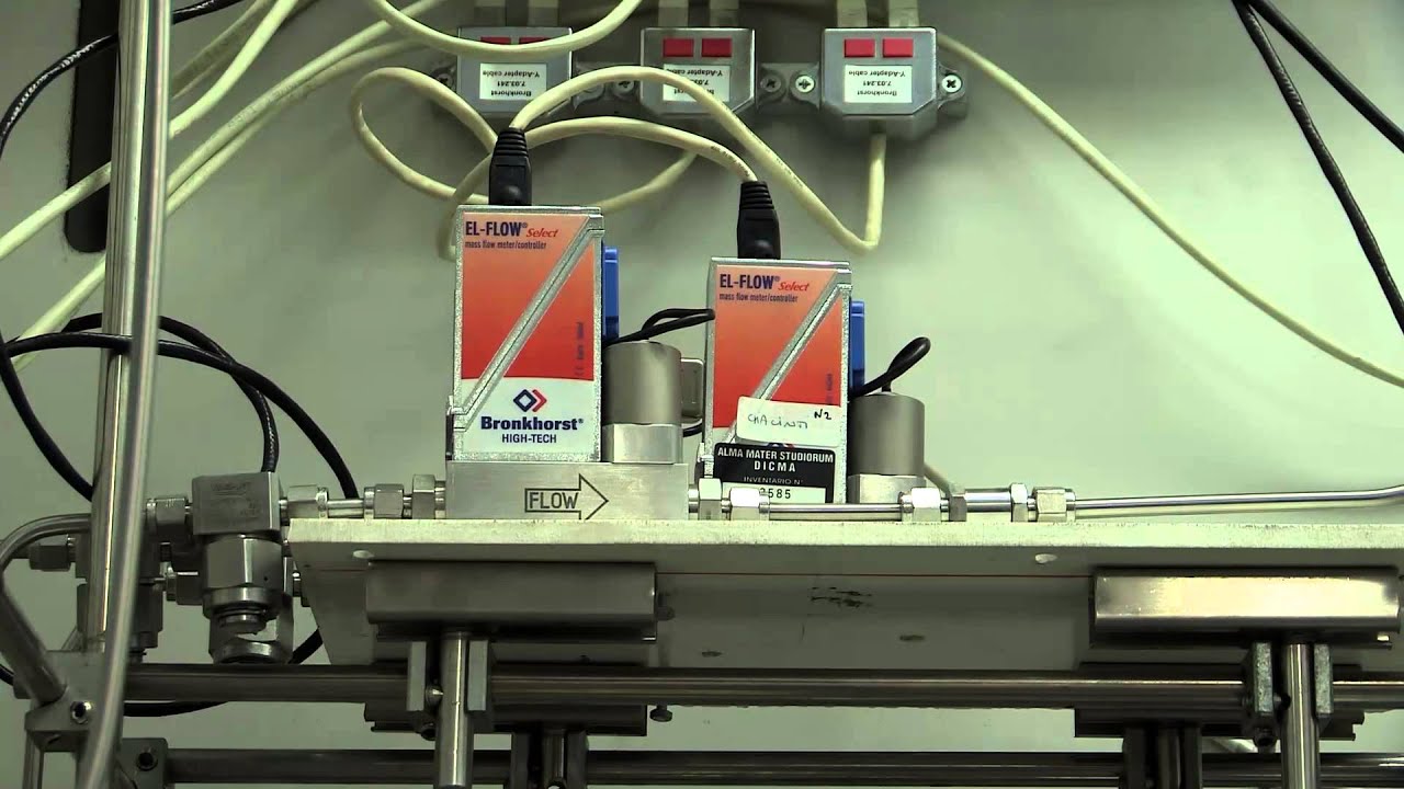 Mixed gas permeometer for membrane gas separation at Department DICAM ...