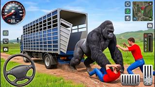 Zoo Animal Cargo Truck Driver - Dangerous Animal Delivery Game 3D - Android GamePlay screenshot 2