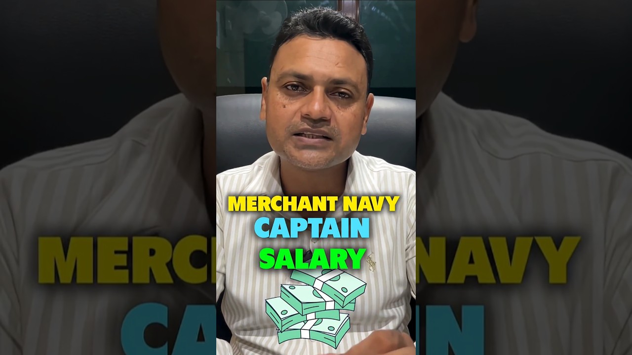 👉 Merchant Navy Captain Salary Will Shock You 😱💰
