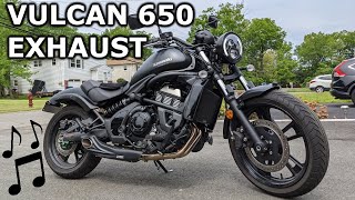 Best Aftermarket Exhaust for Vulcan 650 S CS Racing Exhaust Sound