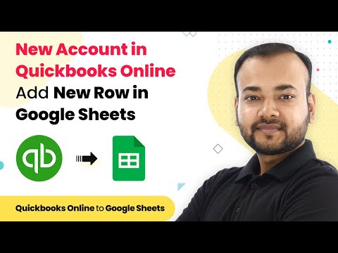 When New Account in Quickbooks Online Add New Row in Google Sheets