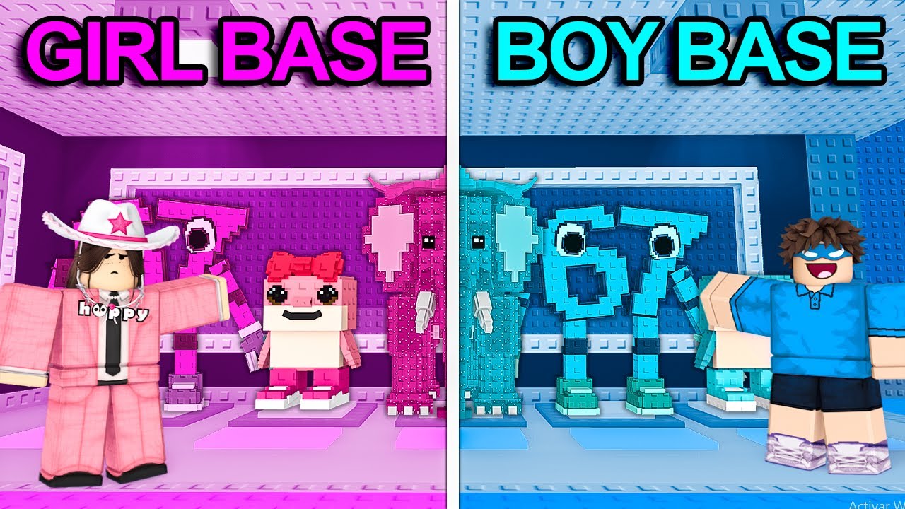 GIRLS VS BOYS In Steal A Brainrot!