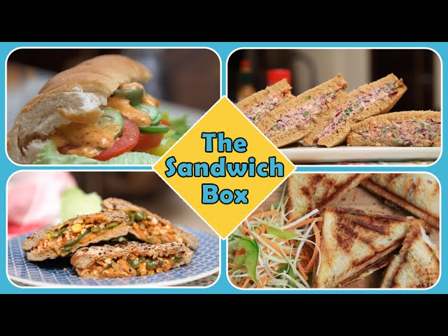 The Sandwich Box | Quick And Easy To Make Breakfast / Lunch Box / Tiffin / Snack Recipes | Rajshri Food