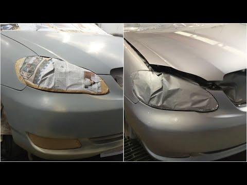 Vidéo: Combien coûte un travail de peinture sur une Toyota Corolla ?