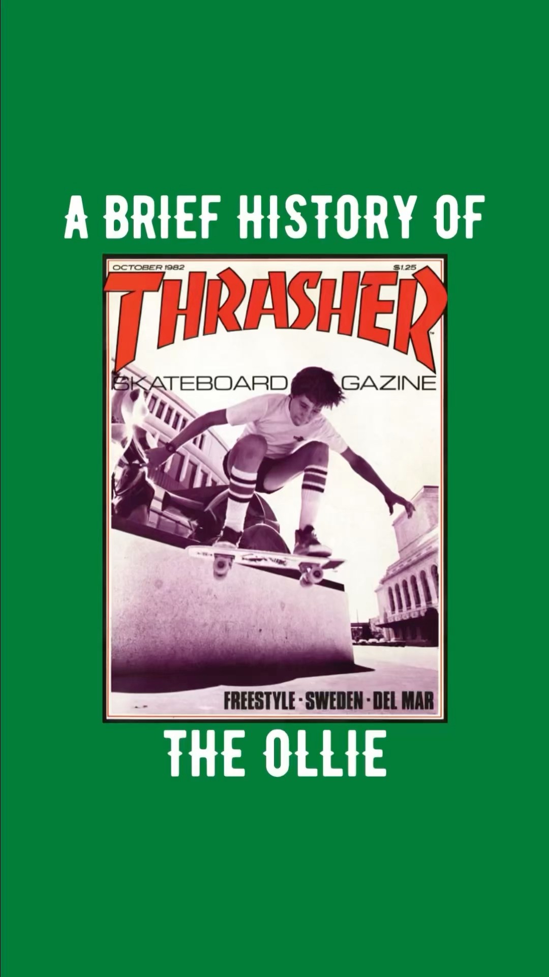 How the Ollie was invented 💥 #skateboarding #rodneymullen - YouTube
