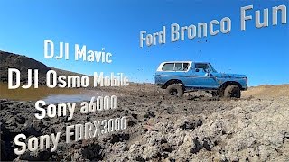 Bronco Fun - DJI Mavic - Osmo - Sony FDRX3000 by Michael Delaney 3,001 views 6 years ago 2 minutes, 8 seconds