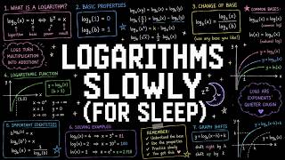 Every Confusing Thing About Logarithms Explained Slowly (For Sleep)