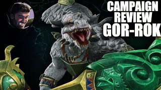 Gor-Rok Immortal Empires Campaign Review