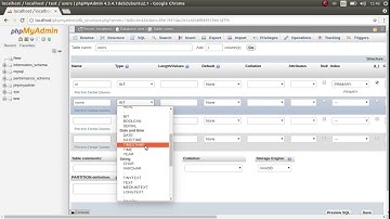 Работа с PhpMyAdmin