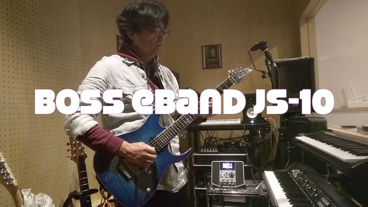 BOSS eBand JS 10を弾いてみた - YouTube