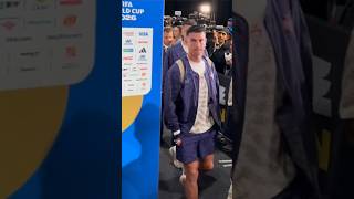 Cristiano Ronaldo after the draw against DR Congo ❤️🐐