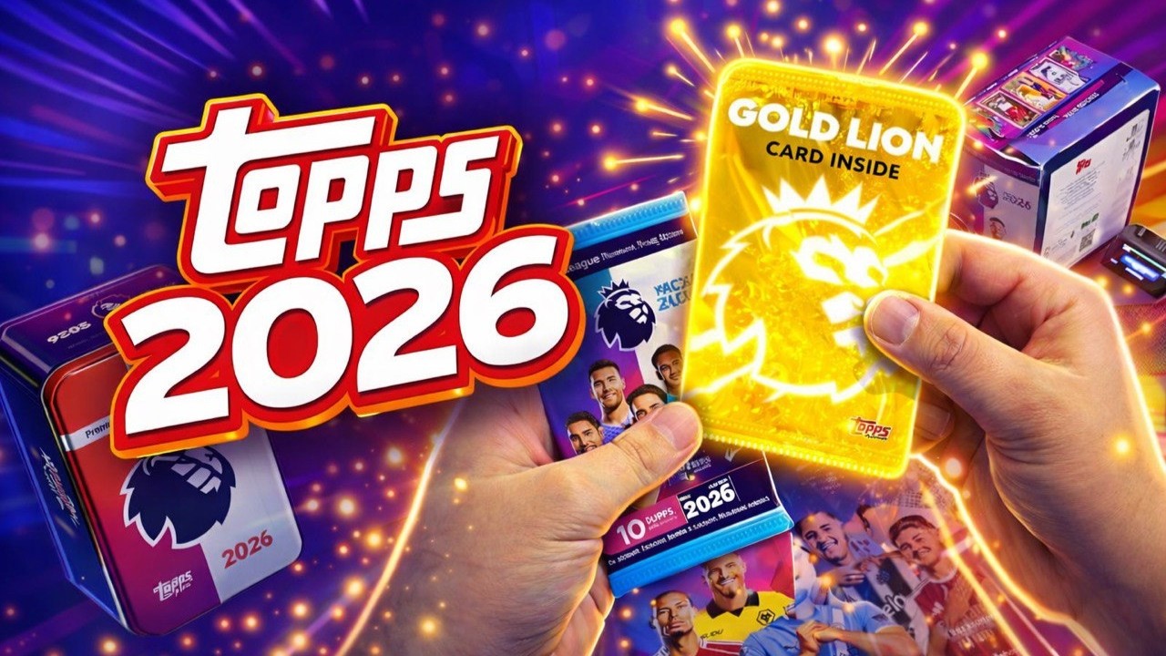 Открываем карточки TOPPS PREMIER LEAGUE 2026
