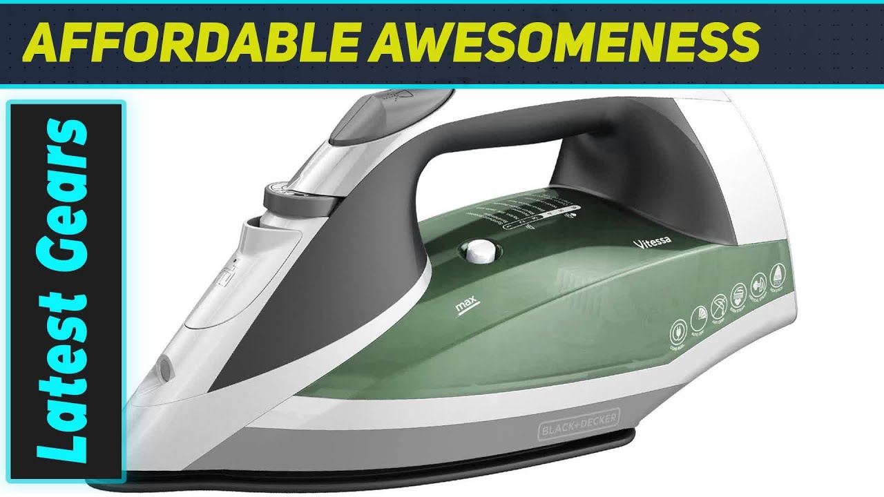 BLACK+DECKER Vitessa ICR2020 Iron: Top Features & Performance