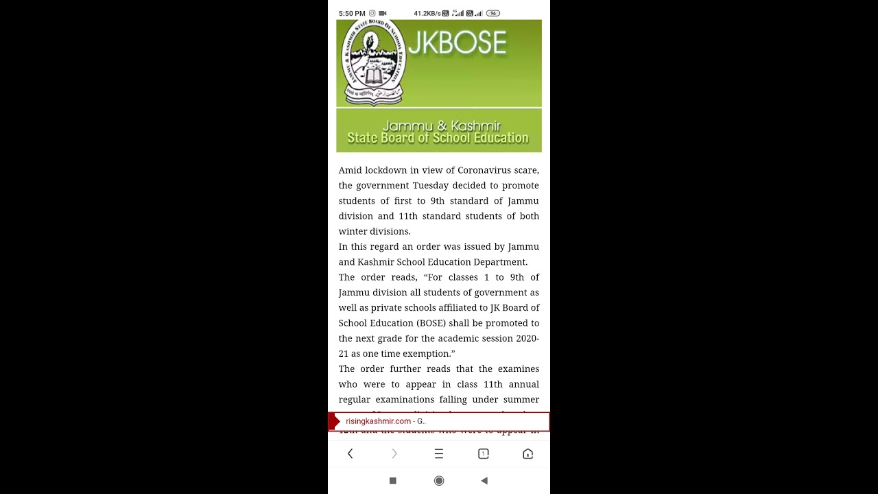 JKBOSE mass promotion