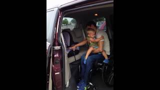 Great handicap van for a paraplegic with a child