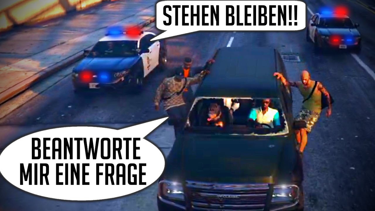 LUSTIGE QUIZ-UMFRAGE WÄHREND VERFOLGUNGSJAGD mit den COPS! 😂😂 [Unity-Life] | Valle Twitch Highlights